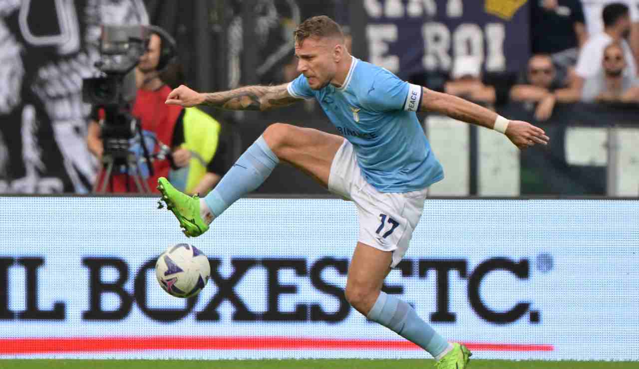 Ciro Immobile in azione