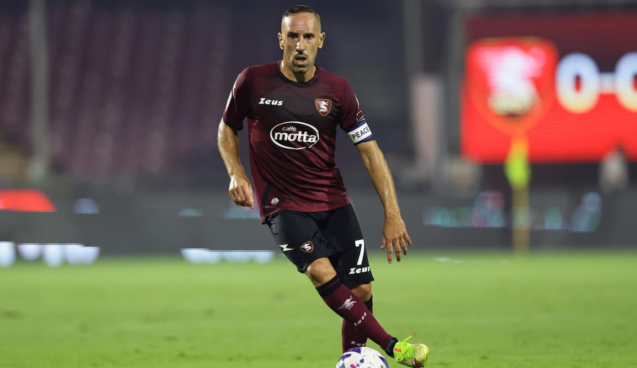 Franck Ribery in azione