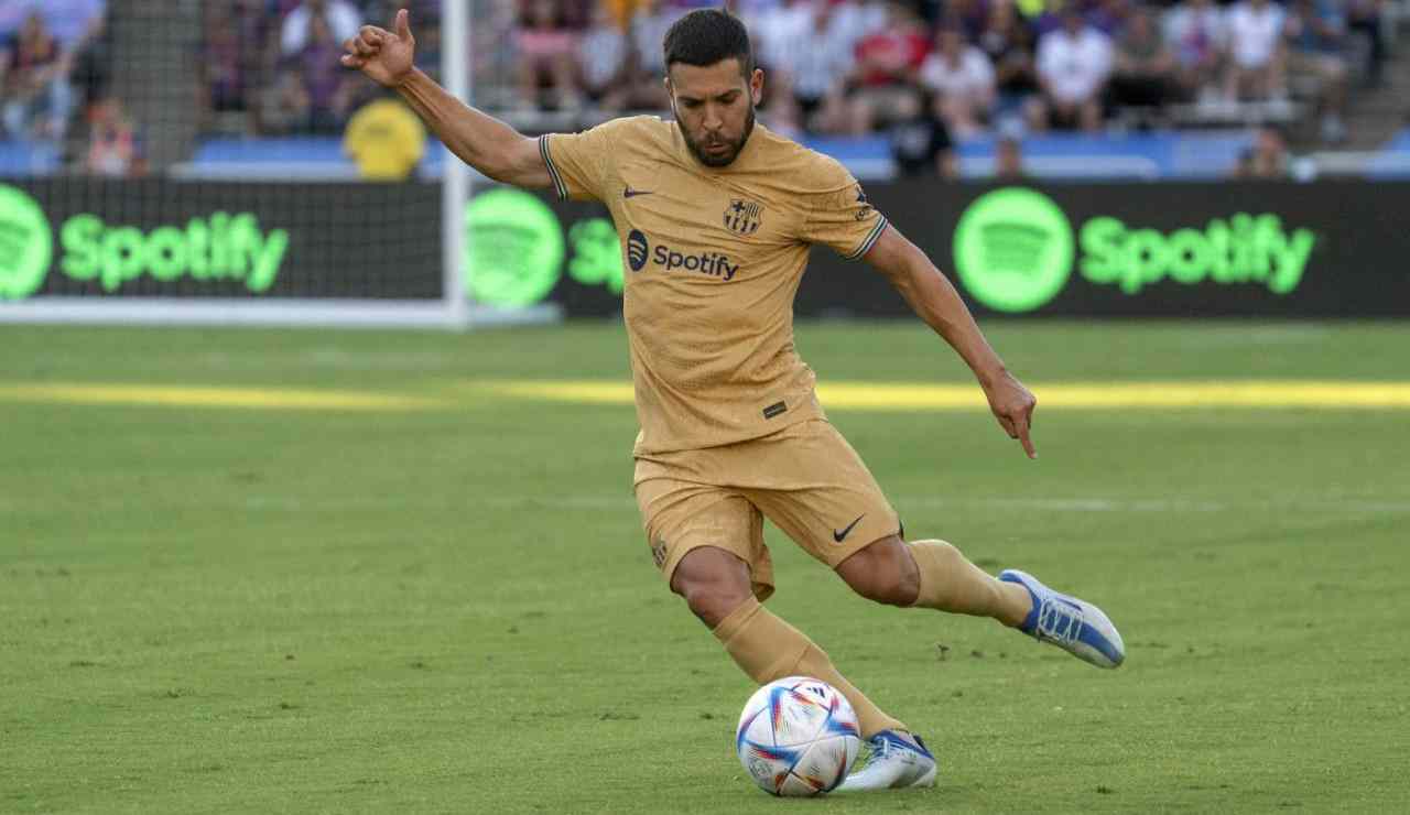 Jordi Alba in azione