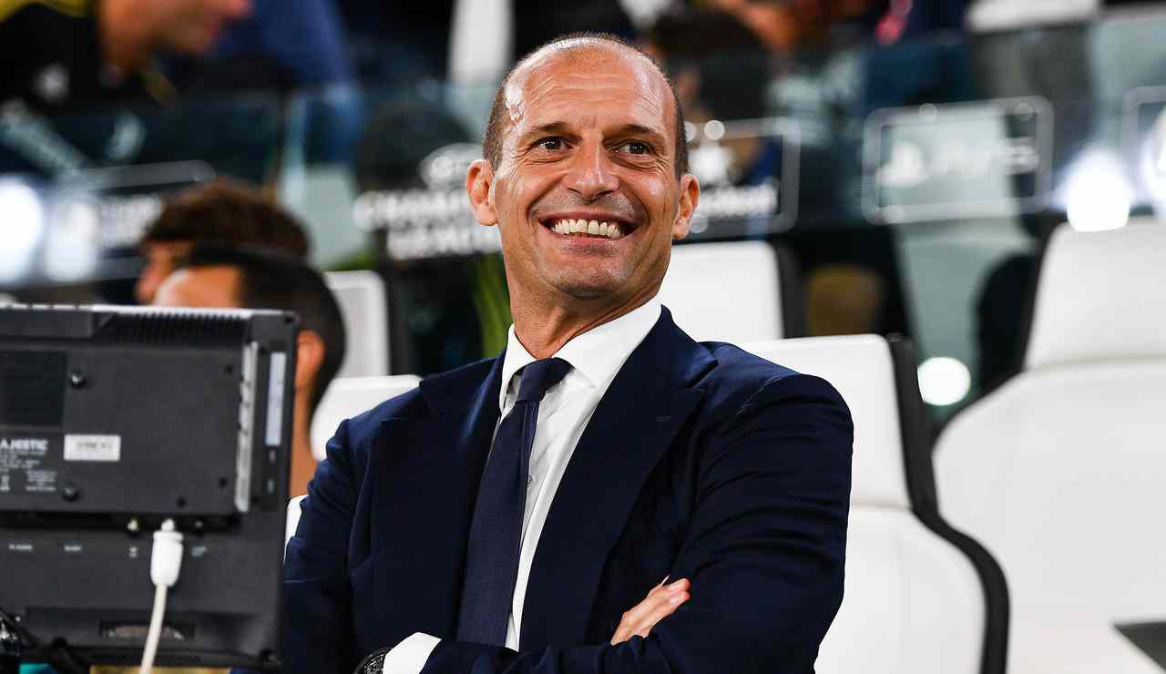 Massimiliano Allegri sorridente