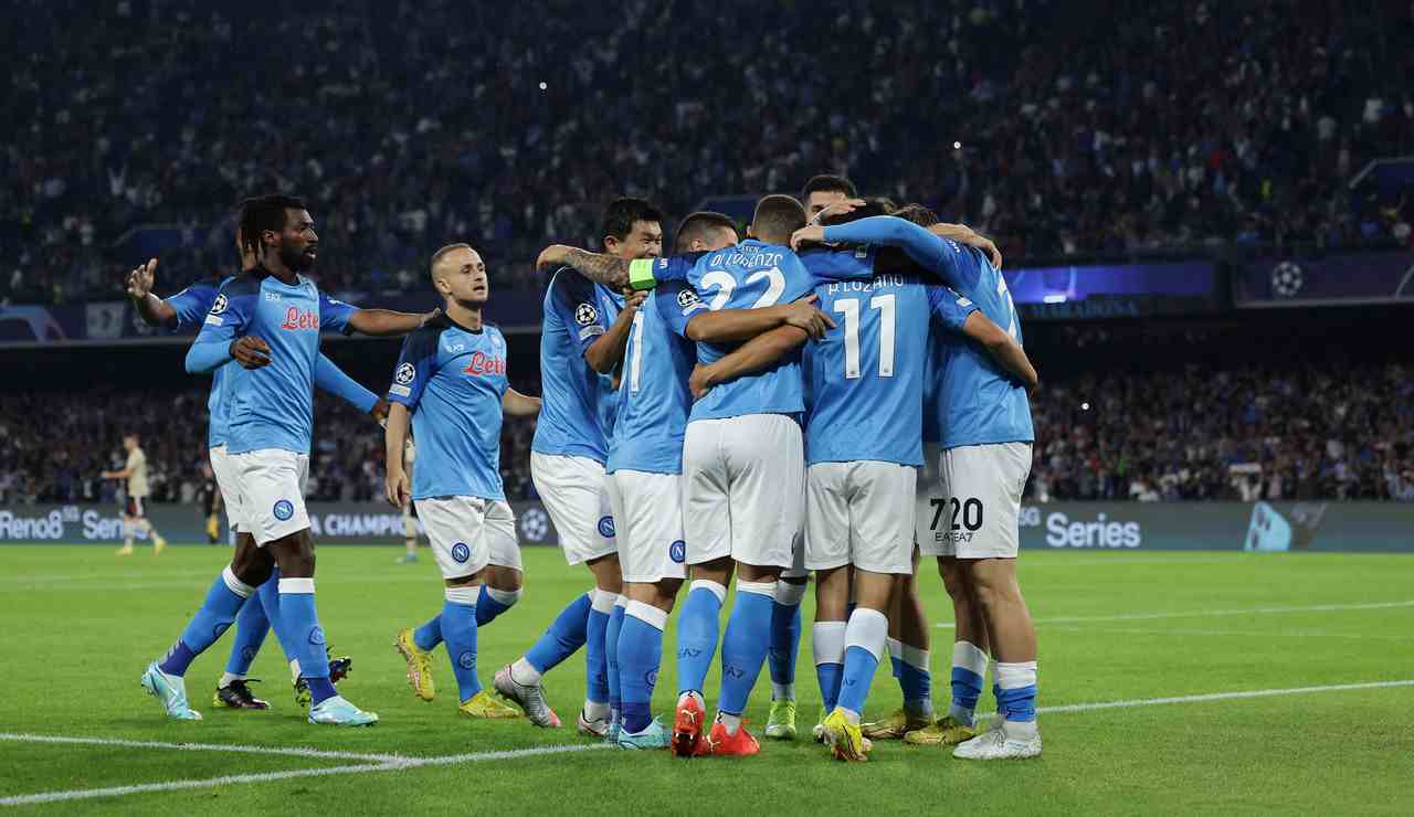 Napoli Ajax esultanza