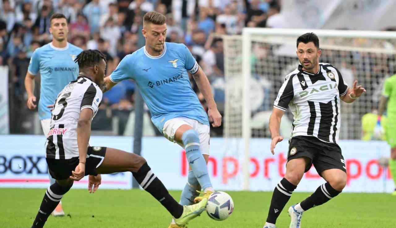 Sergej Milinkovic-Savic in azione