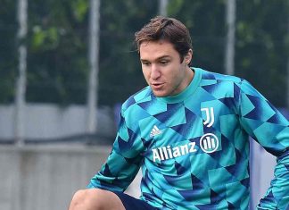 Federico Chiesa attaccante della Juventus (Credit: Ansa)