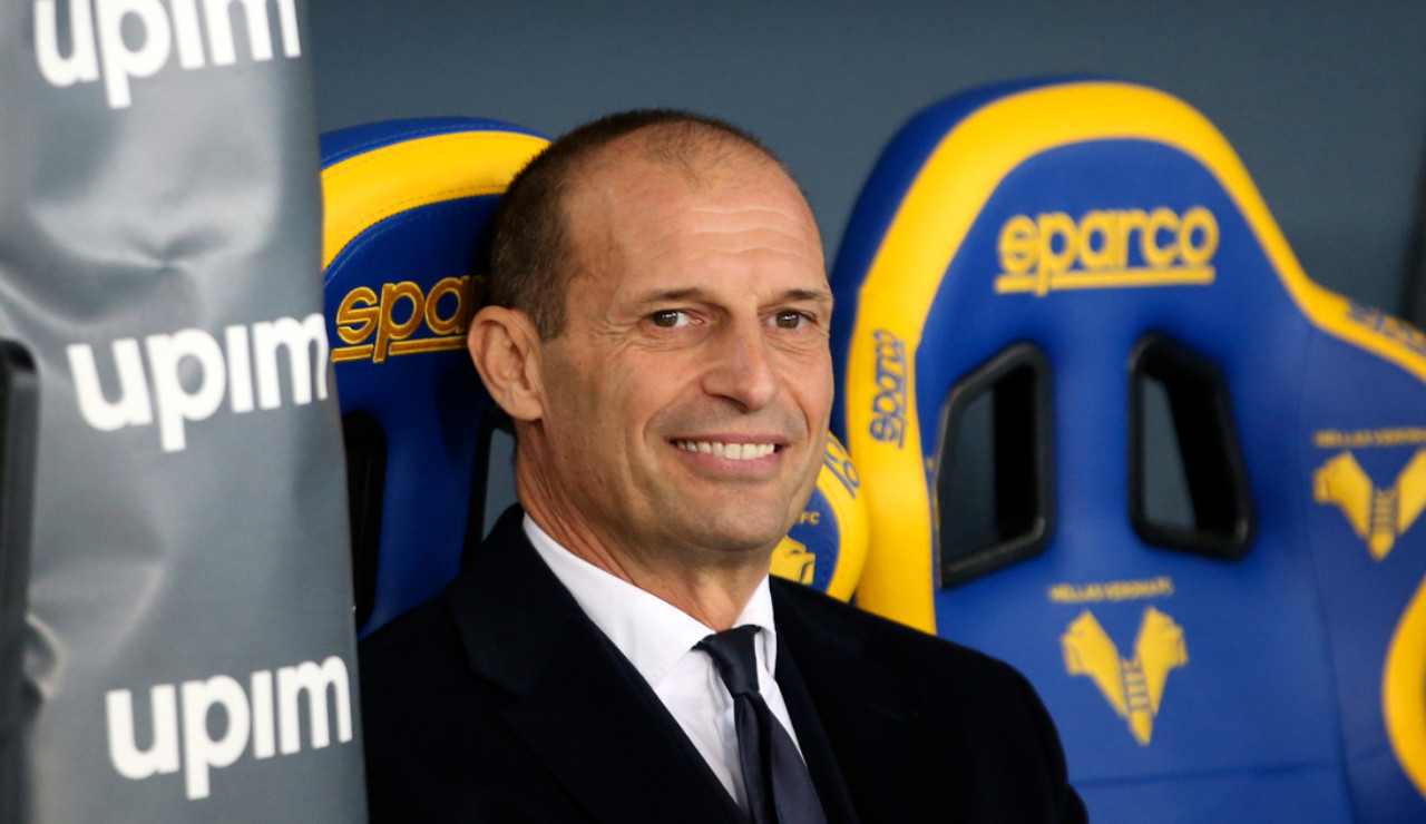 Massimiliano Allegri sorridente