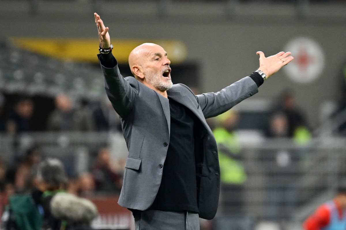 Stefano Pioli urla