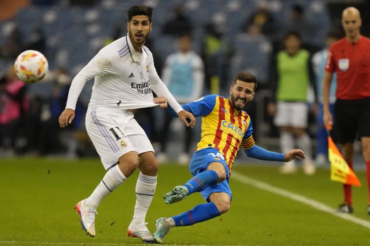 Marco Asensio in azione