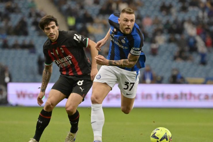 Milan Skriniar in procinto di lasciare l'Inter