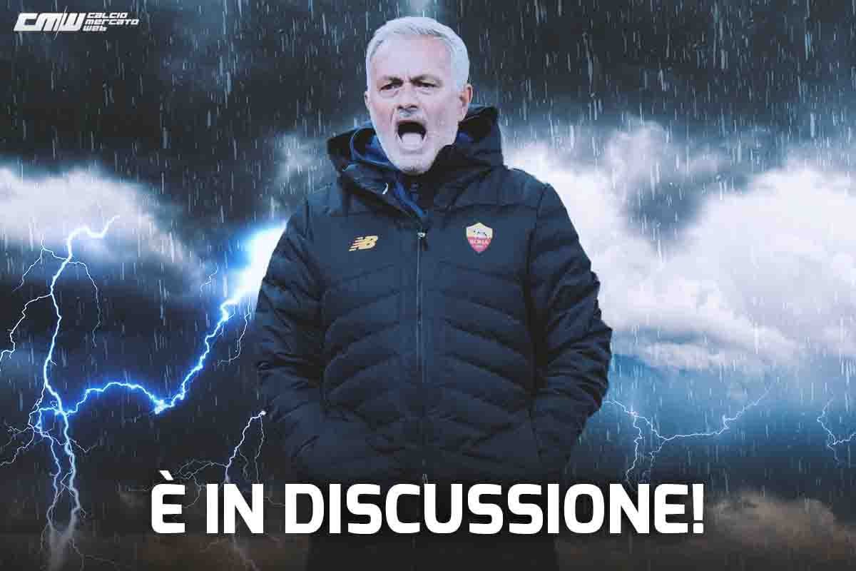 Mourinho sempre in discussione a Roma