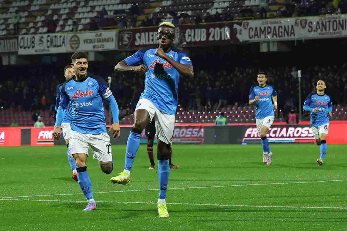 Napoli da record: netto successo nel derby contro la Salernitana
