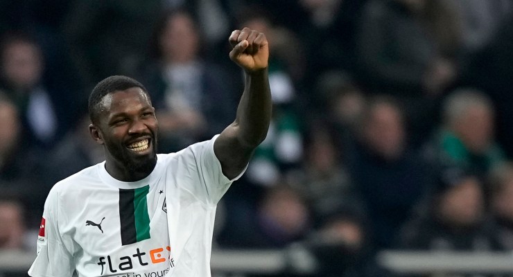 Marcus Thuram, attuale centravanti del Borussia M'Gladbach