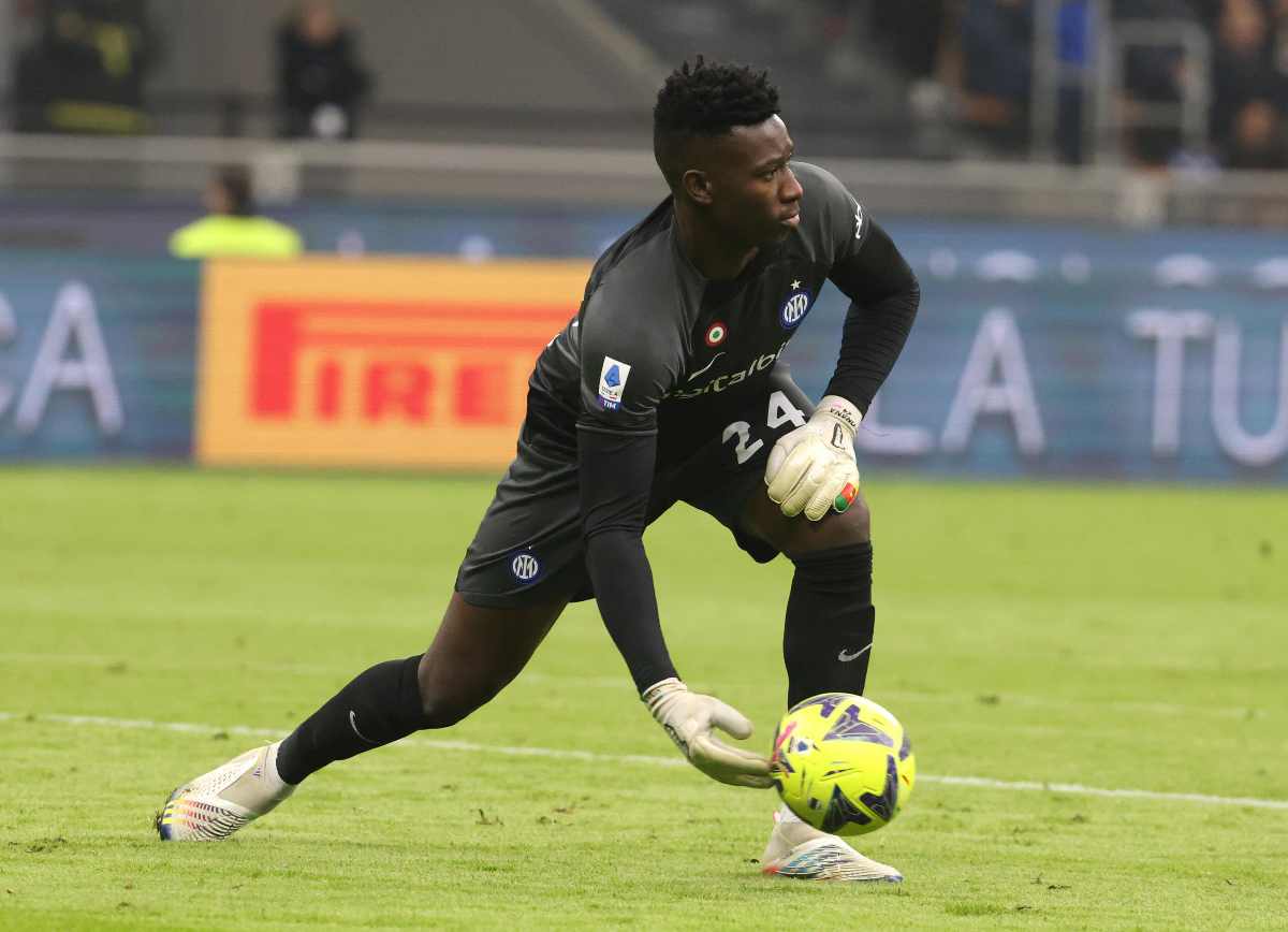 Onana lascia l'Inter