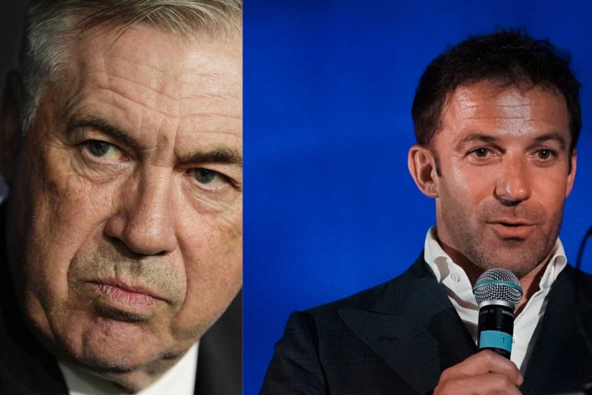 Ancelotti e Del Piero: affetto reciproco e stima