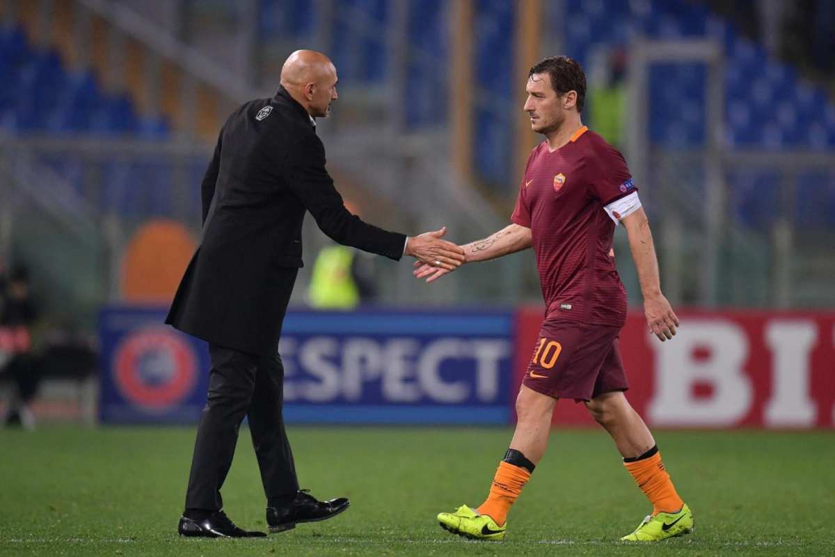 Totti e Spalletti vicini alla pace