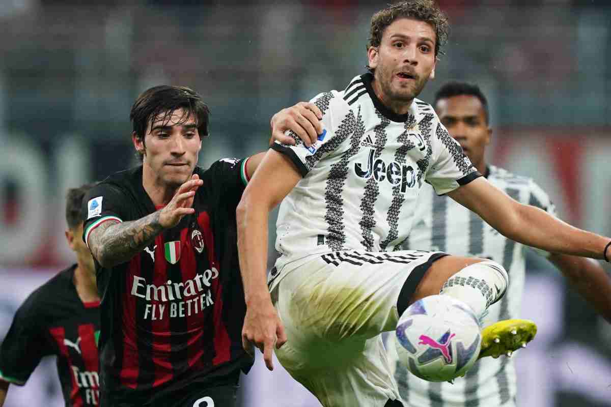 Juventus-Milan infortunio