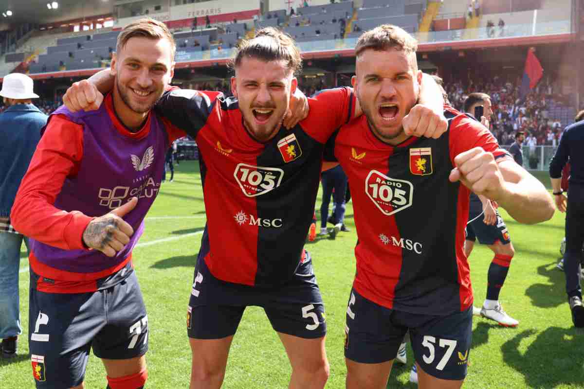 Il Genoa è promosso dopo un anno in B