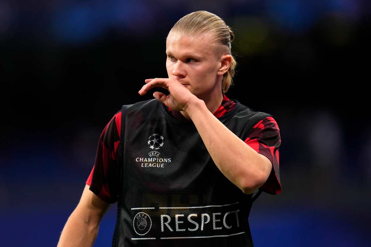 Haaland Real Madrid papà