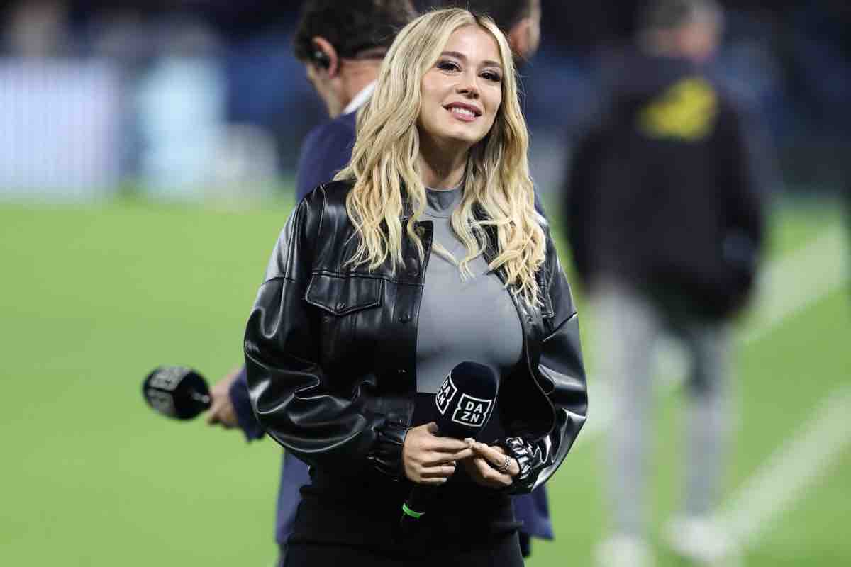 Diletta Leotta in campo