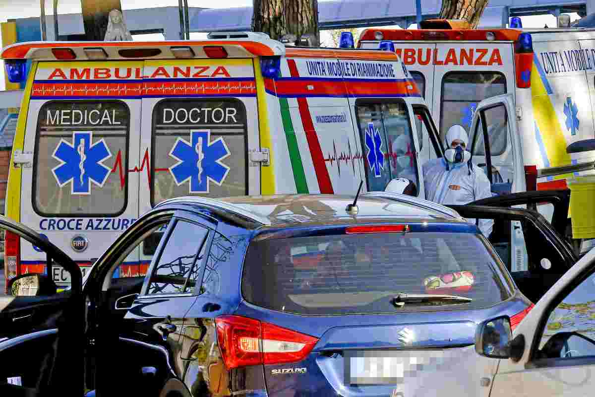 incidente moglie calciatore