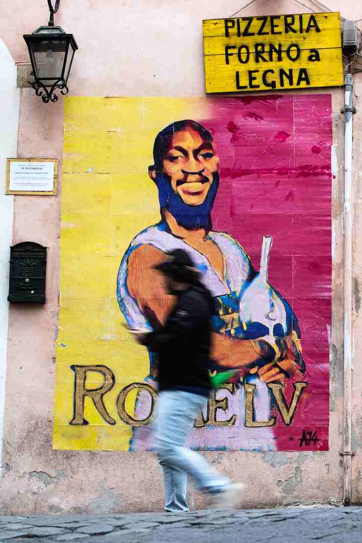 Ecco il murales dedicato a Romelu