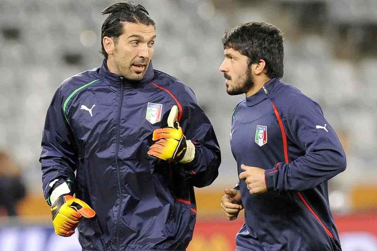 Gattuso e i silenzi di Buffon