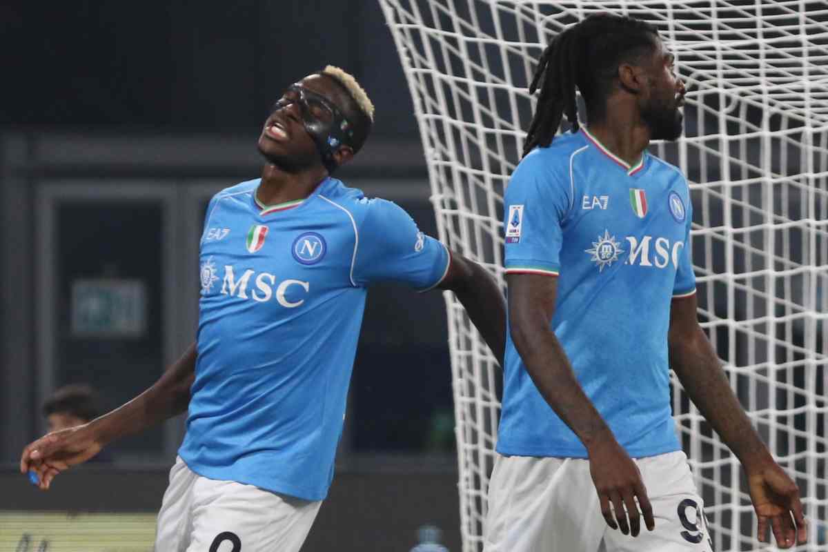 Napoli, Anguissa fuori per le prossime tre partite