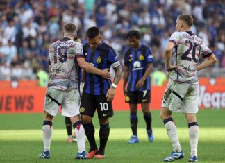 Saelemaekers fischiato in Inter-Bologna