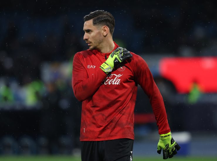 Meret durante un riscaldamento