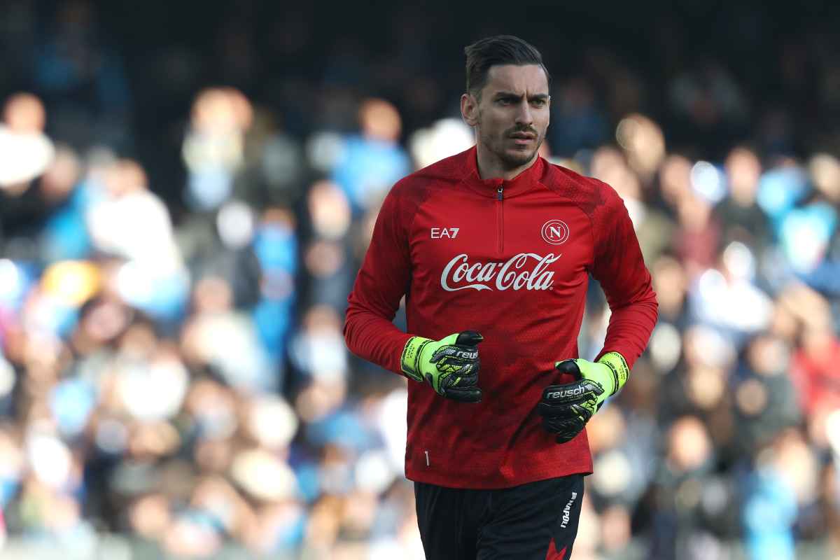 Meret durante un riscaldamento