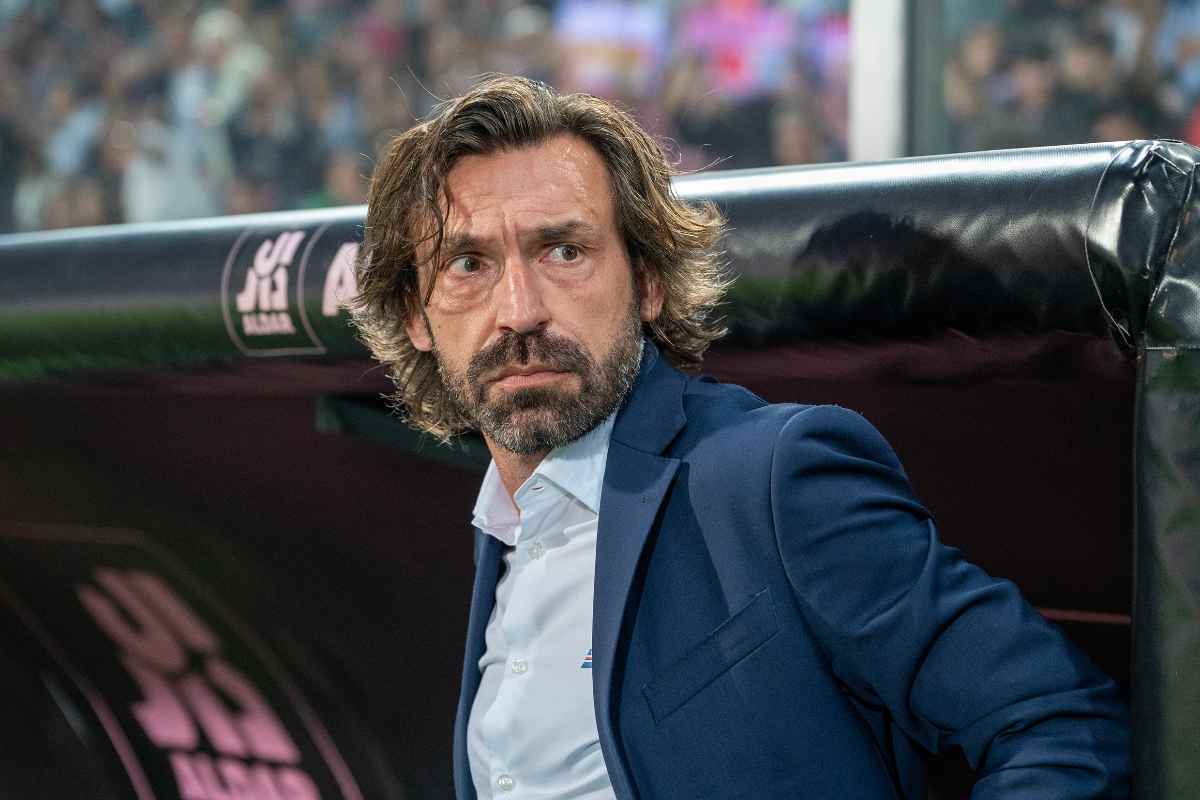 Pirlo in primo piano