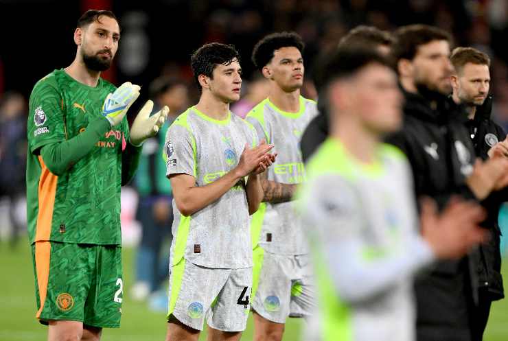 I calciatori del Manchester City 