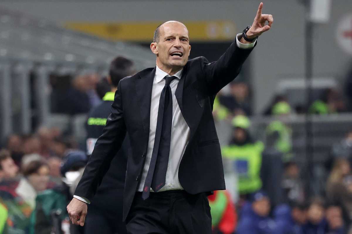 Max Allegri dà indicazioni