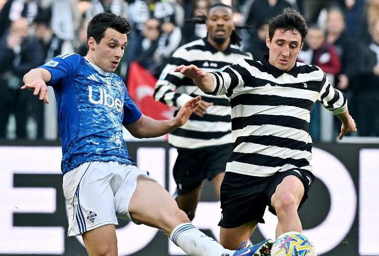 Andrea Cambiaso in azione