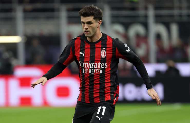 Christian Pulisic in azione