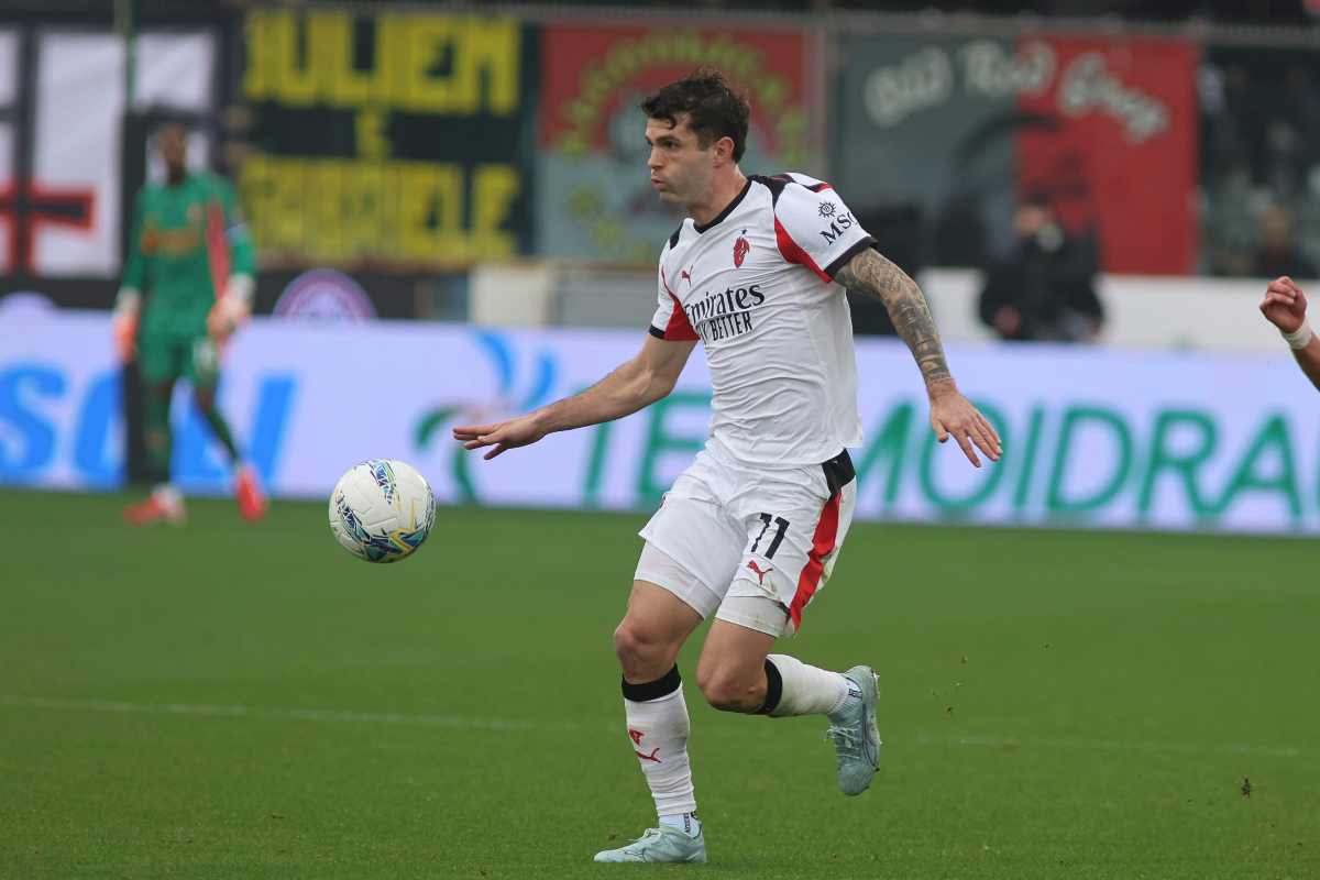 Christian Pulisic in azione