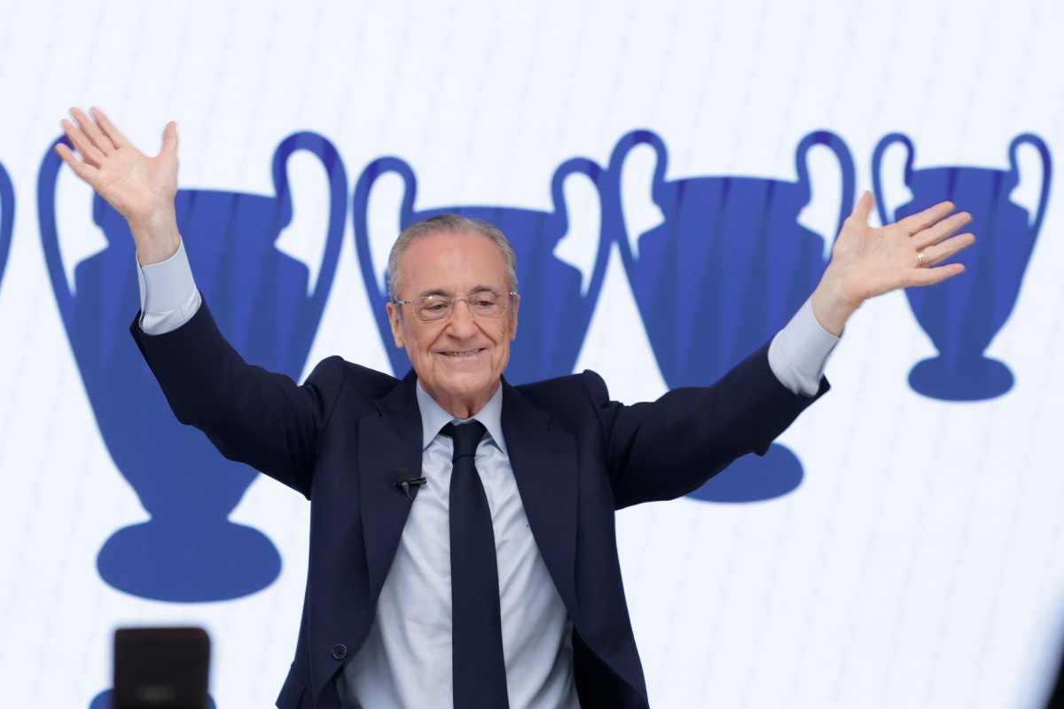 Florentino Perez esulta
