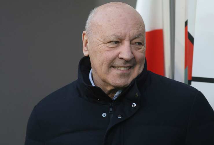Giuseppe Marotta sorride