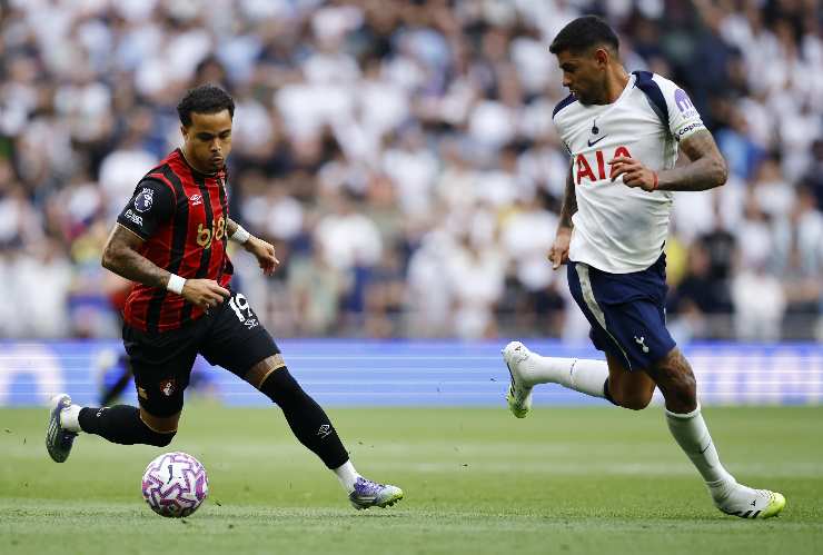 Justin Kluivert in azione