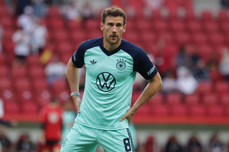 Leon Goretzka con la Germania