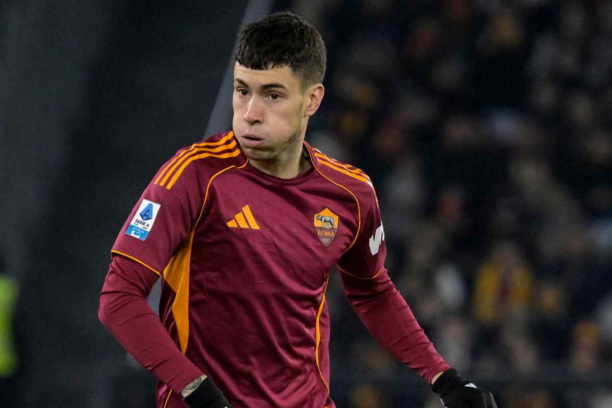 Matias Soulé in azione