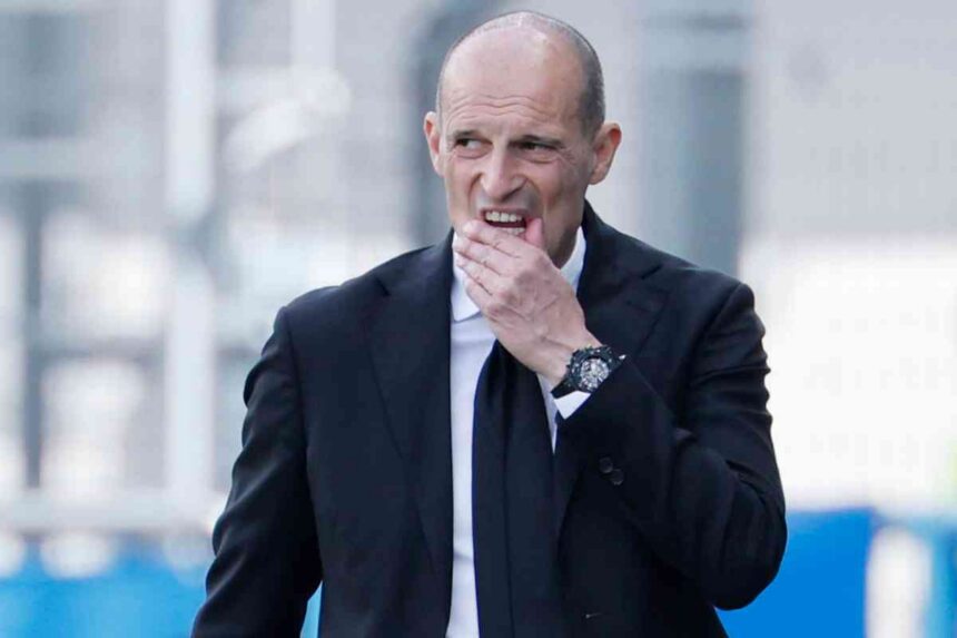 Max Allegri perplesso